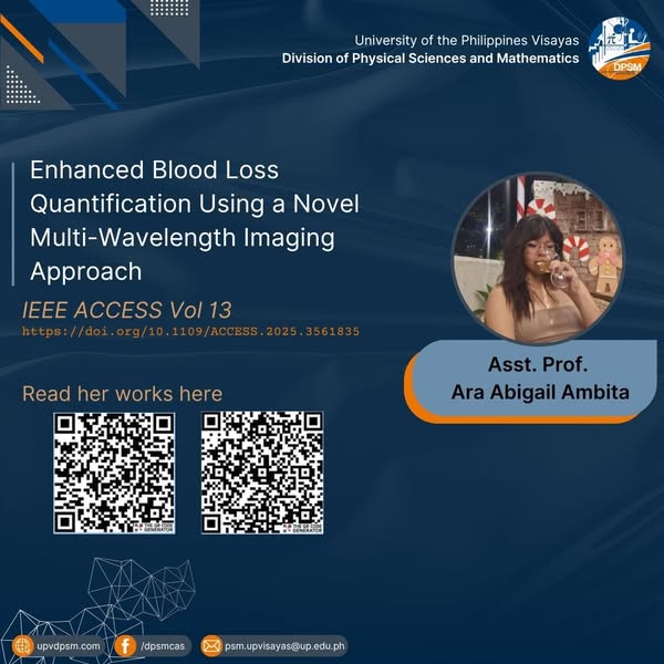 Asst. Prof. Ara Abigail Ambita's latest publication in IEEE ACCESS